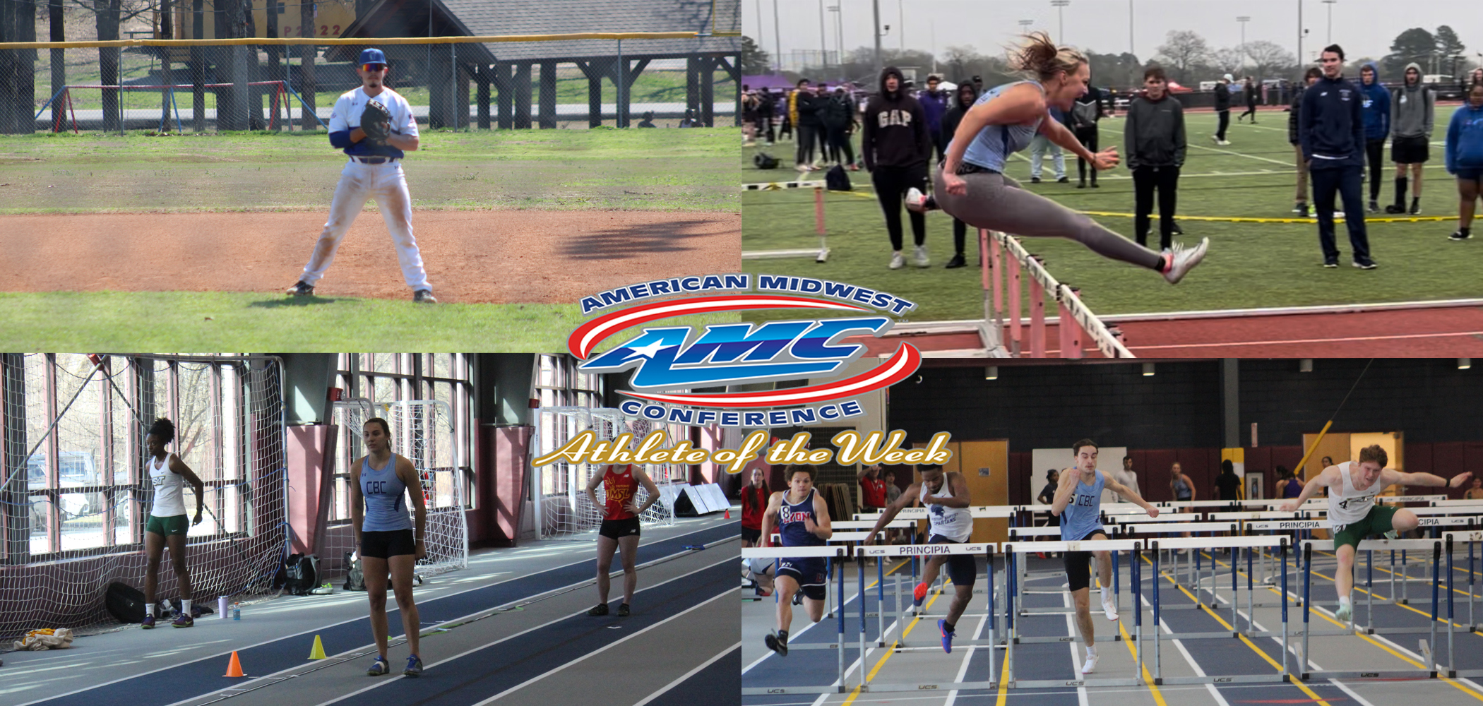 Four Earn AMC Athlete of the Week Honors