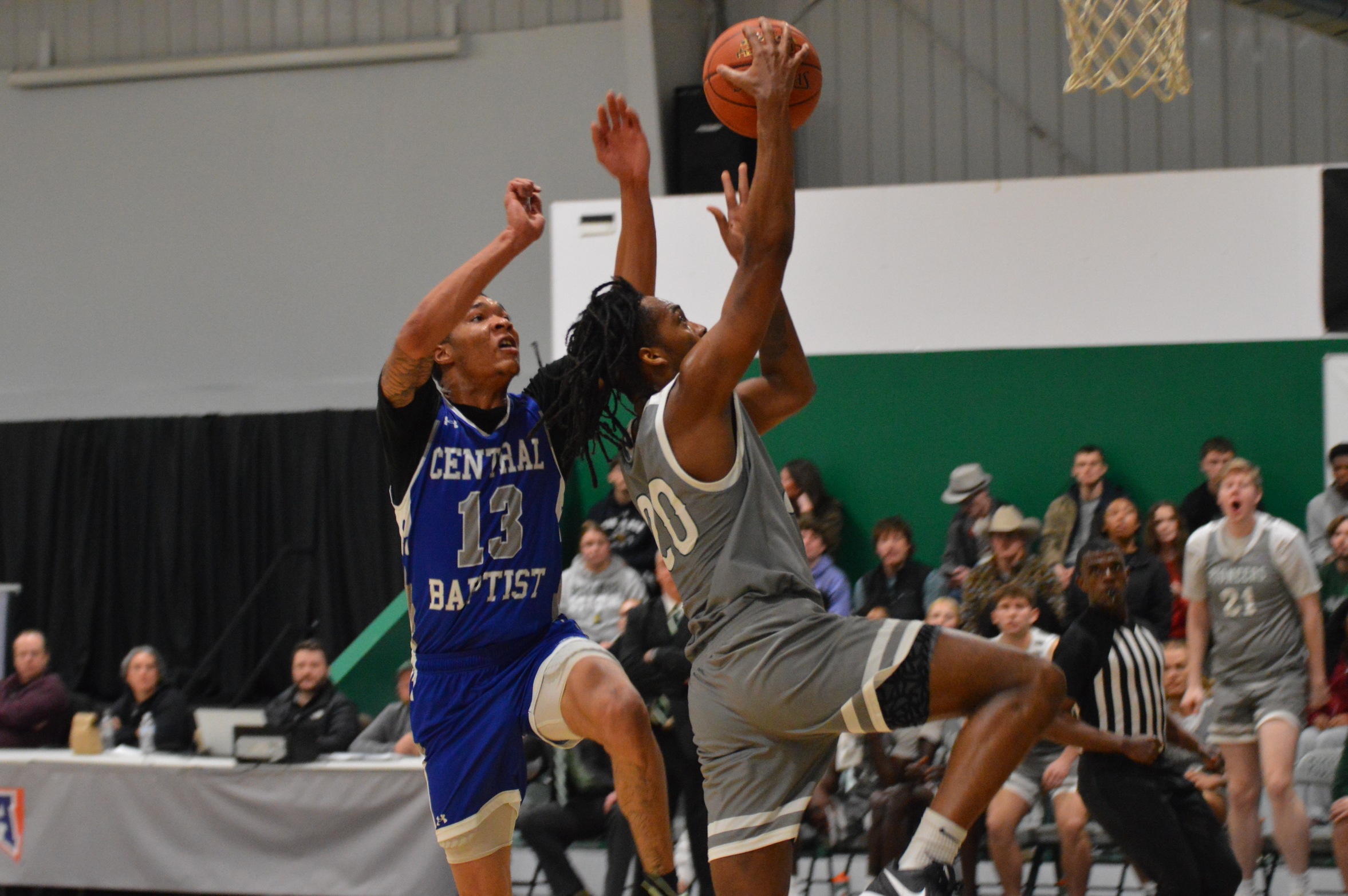 #MustangsWin! Strong Bench and Defense Lead CBC Past CRC!
