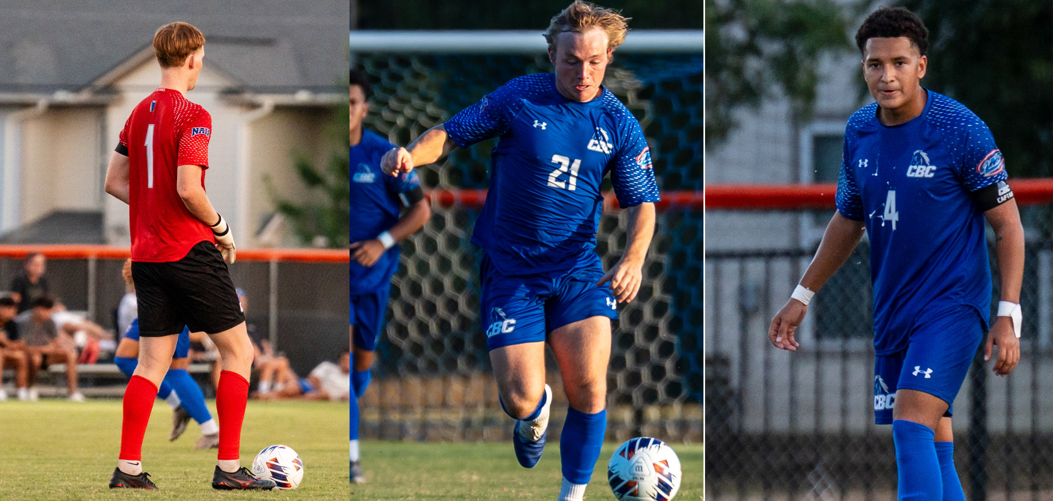 Three Earn All-AMC Selections