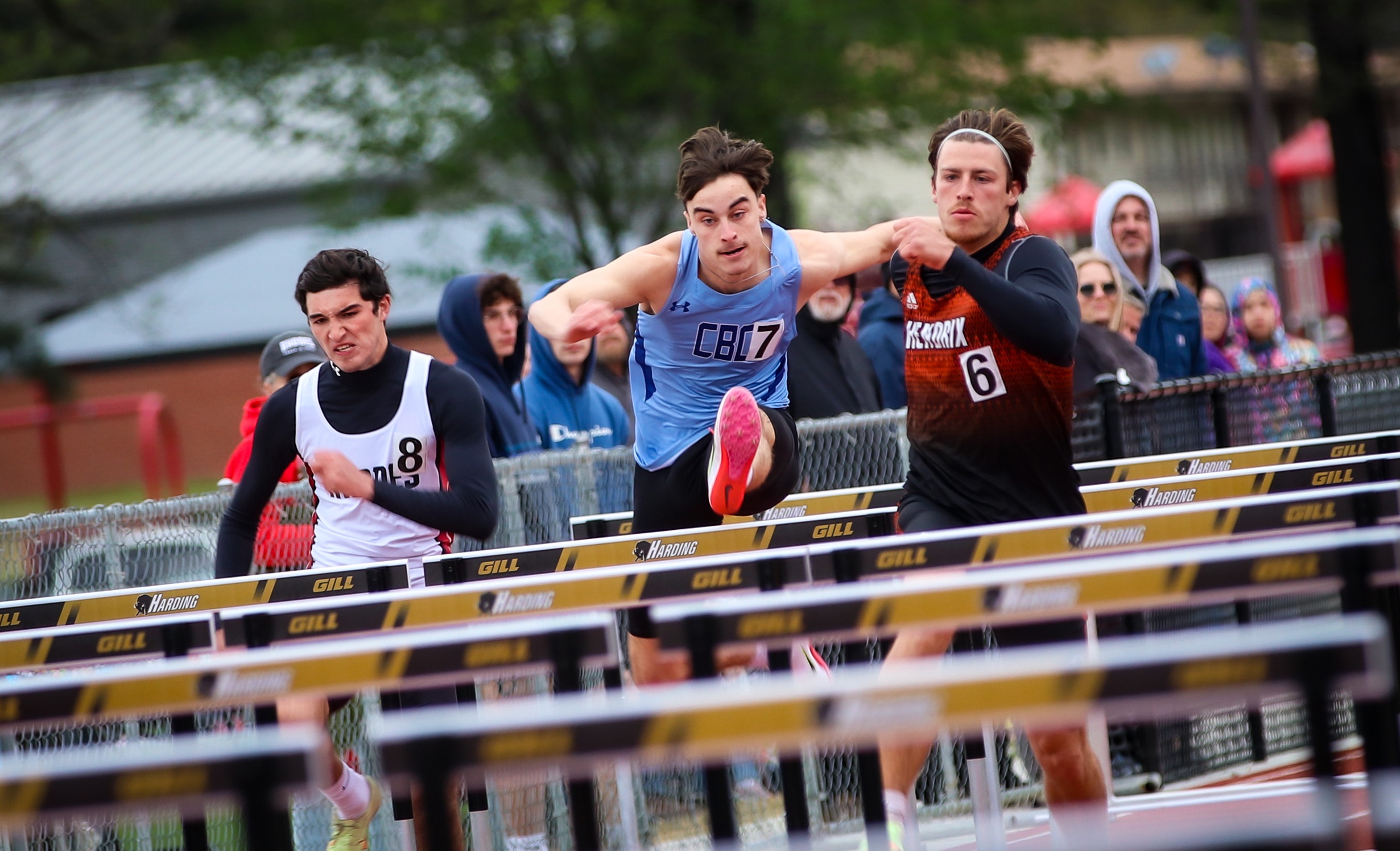 Track Competes at Bison Open