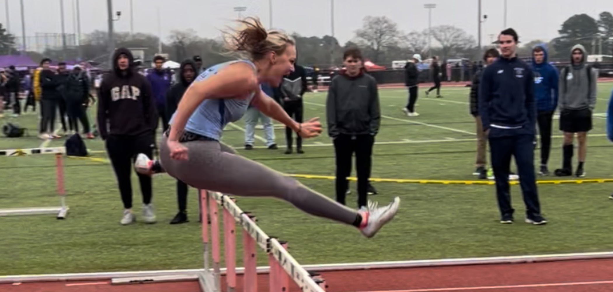 Mustangs Dot Record Books At Harding Open