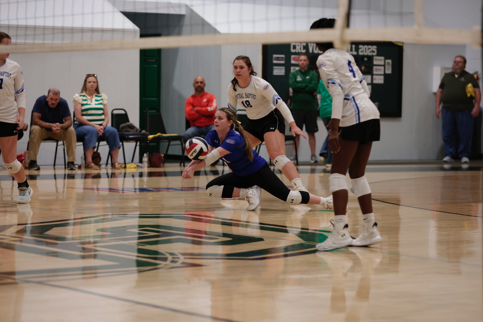 Volleyball Swept By Toppers